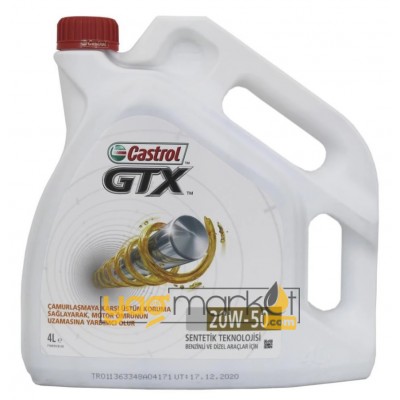 Castrol GTX 20W-50 - 4 L